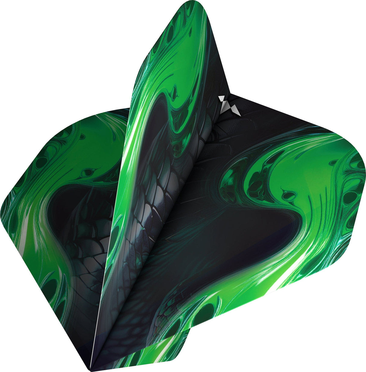 Mission Solo Dart Flights - 100 Micron - Std - No2 - Venom - view 2