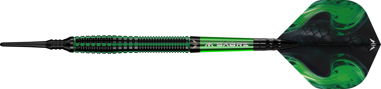 Mission Venom Darts - Soft Tip - 90% Tungsten - Black & Green Electro - view 4