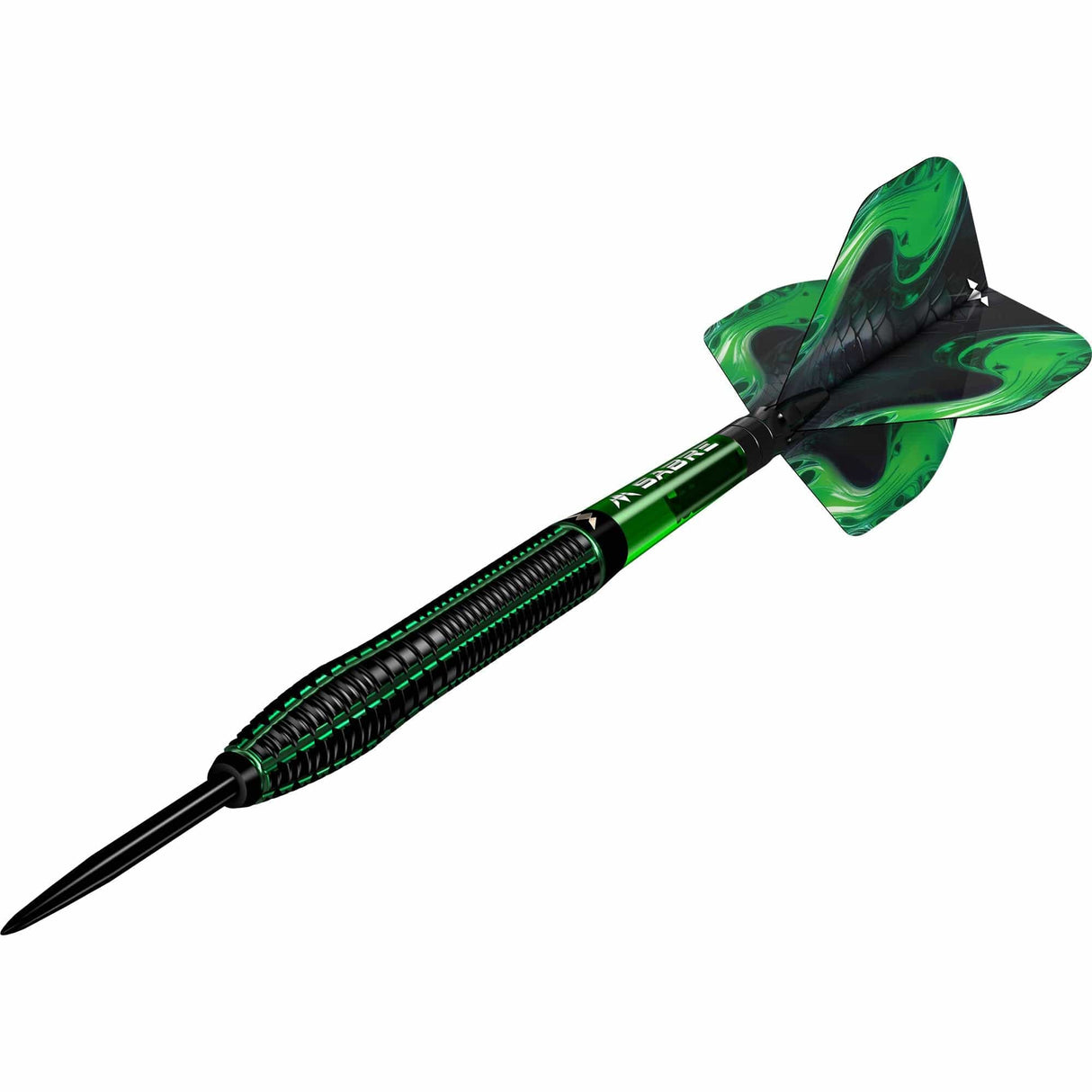 Mission Venom Darts - Steel Tip - 90% Tungsten - Black & Green Electro - view 10
