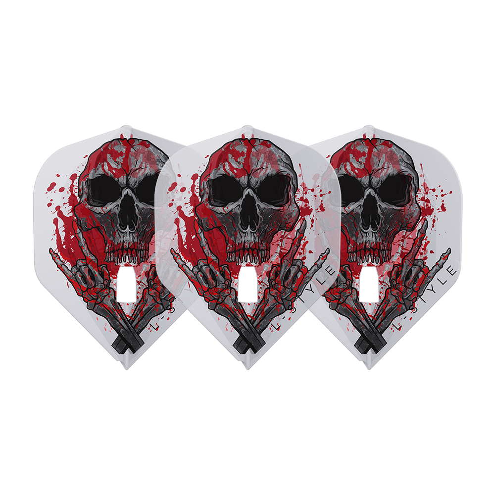 LStyle - Signature Champagne Flight: L1PRO Standard Ryan Searle V3 Clear White - The Darts Shop