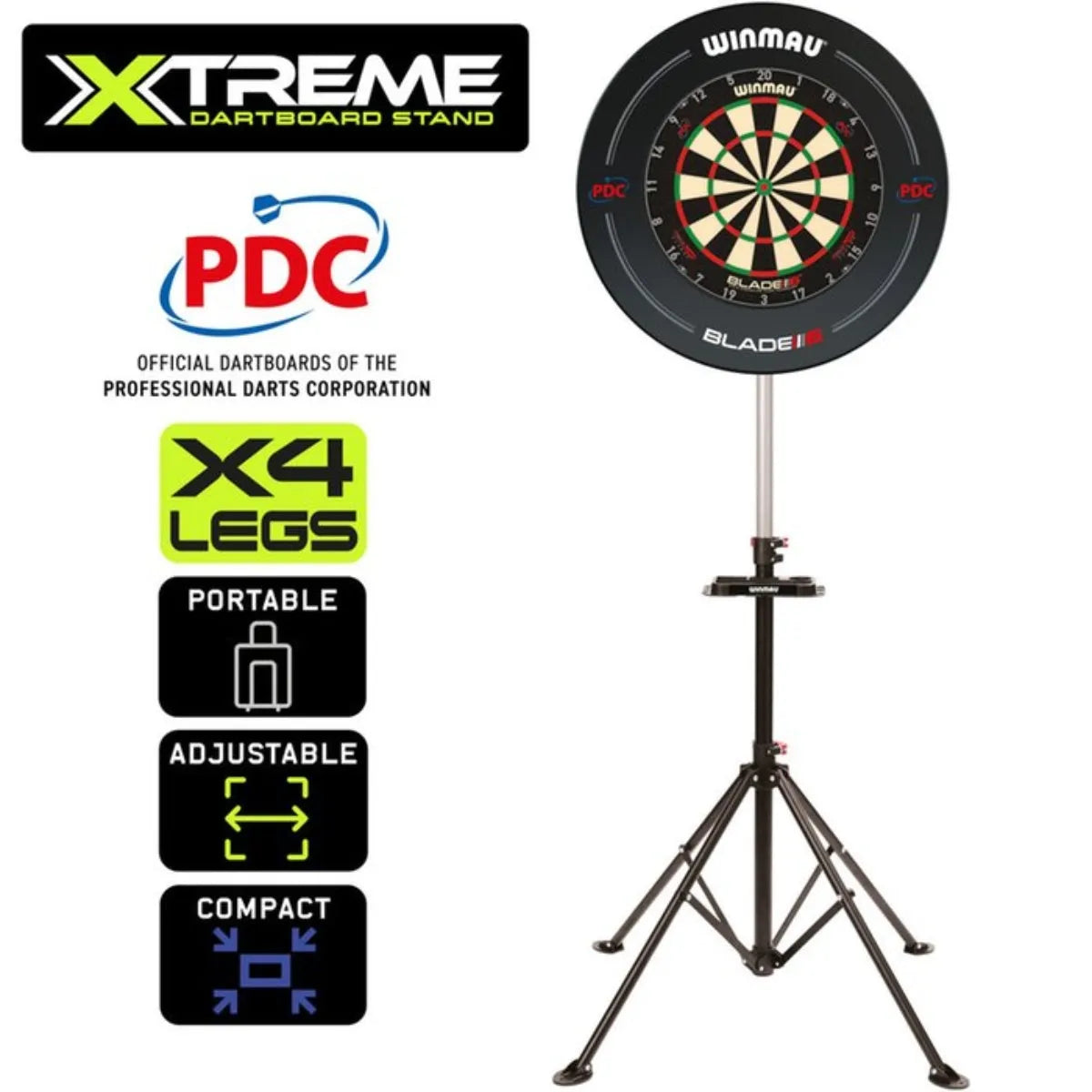 Winmau Darts Xtreme Dartboard Stand 2