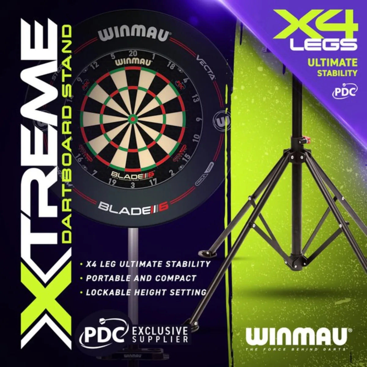 Winmau Darts Xtreme Dartboard Stand 2
