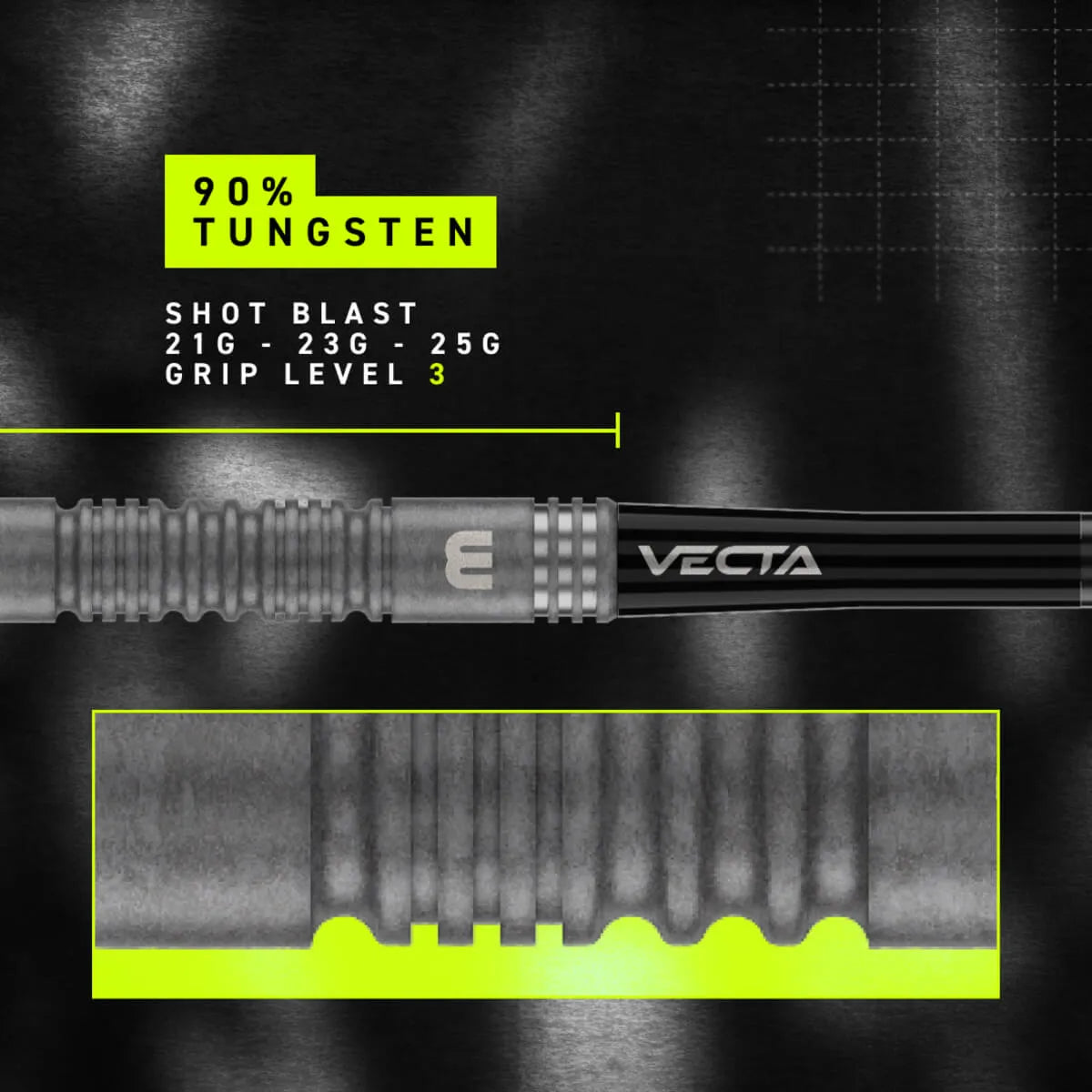 Winmau MvG TS SP 90% Tungsten Steel Tip Darts
