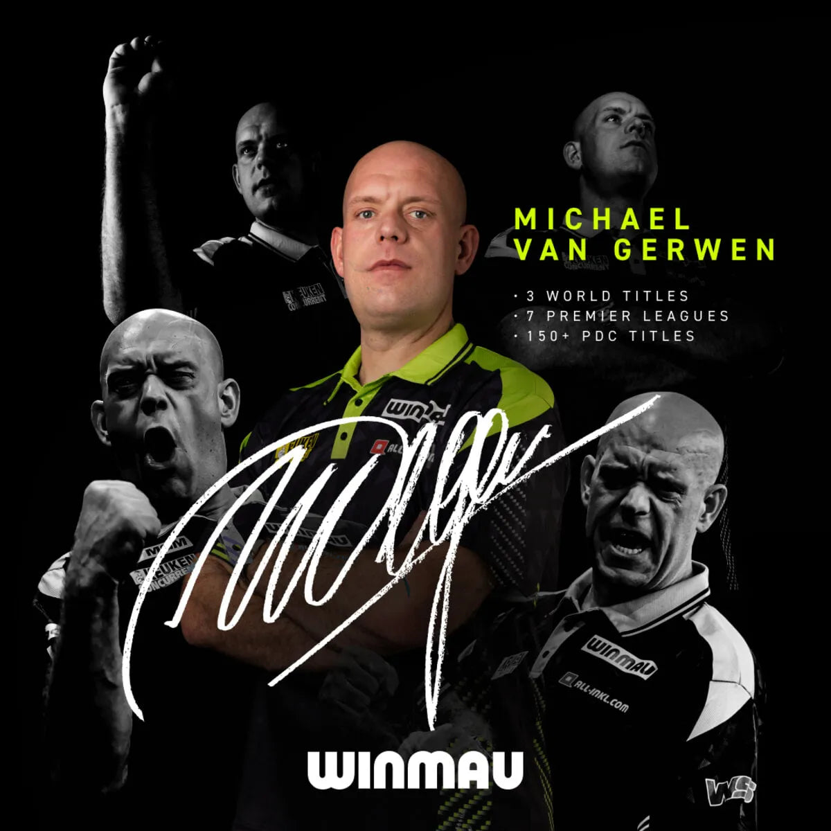 Winmau MvG TS SP 90% Tungsten Steel Tip Darts