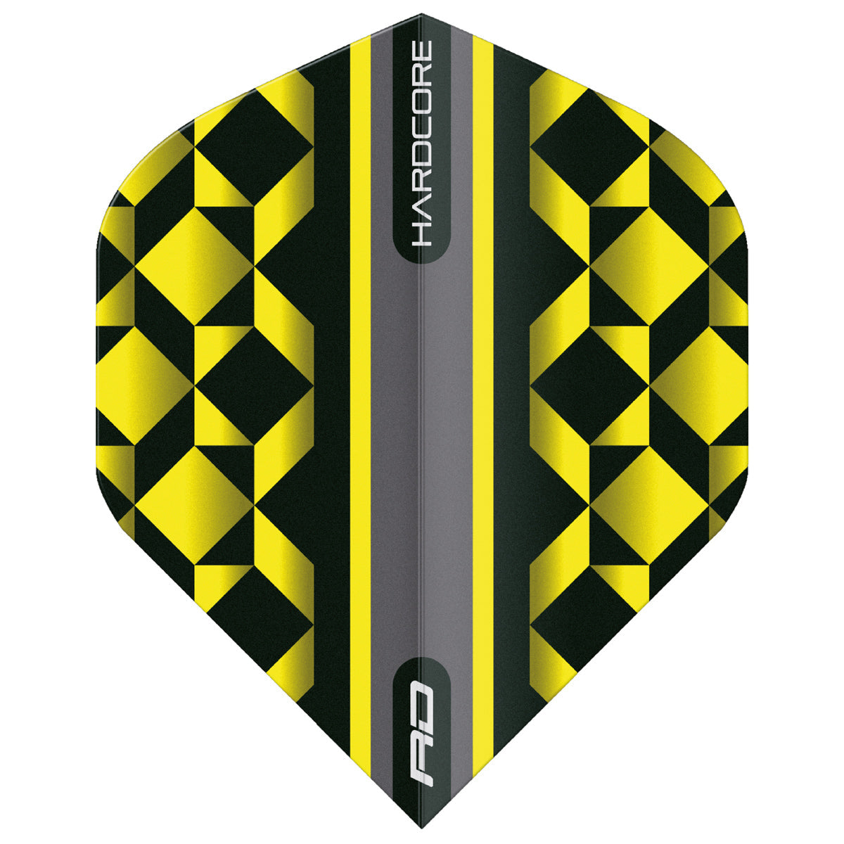 3 x Sets Hardcore Radical Selection Pack Standard Dart Flights by Red Dragon - view 2
