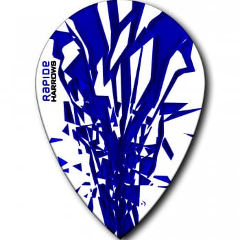 Harrows Rapide Pear Dart Flights - The Darts Shop
