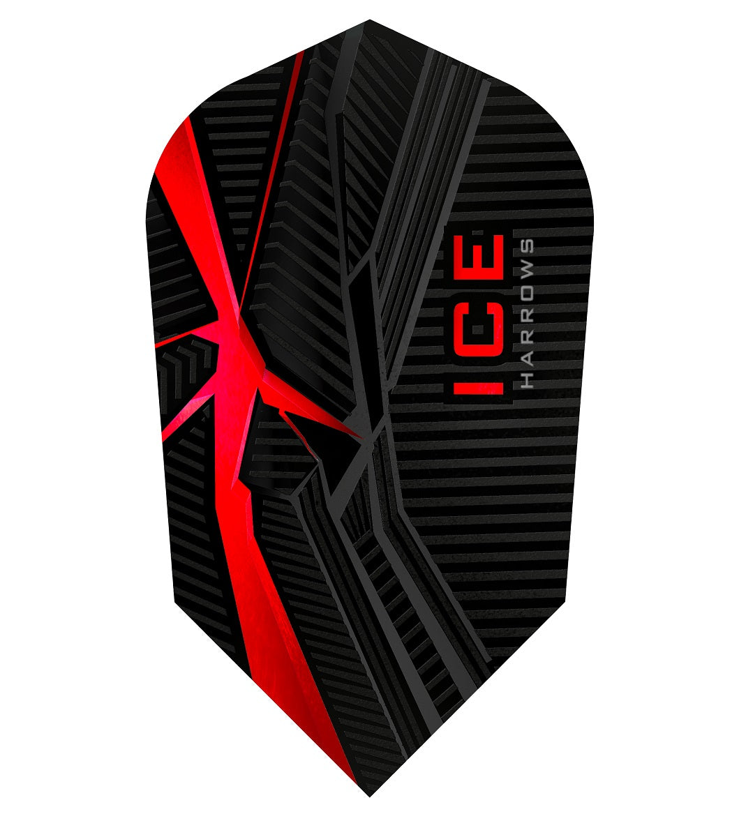 ICE Recut Red Slim Dart Flights By Harrows