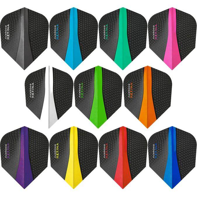 Harrows Retina Dart Flights - No6 - Std - The Darts Shop
