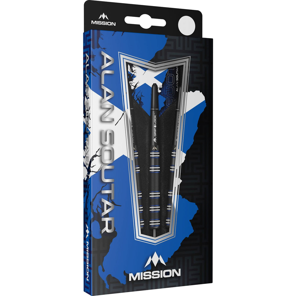 Mission Alan Soutar Darts - Steel Tip - 90% - Soots - Black Titanium - view 5