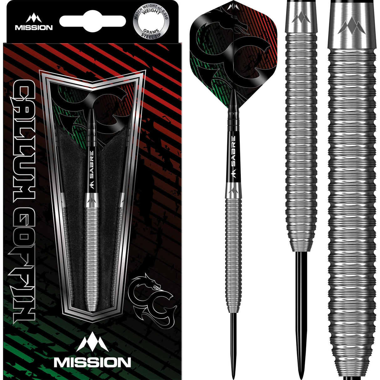 *Mission Callum Goffin Darts - Steel Tip - 90% - Micro Grip - view 5