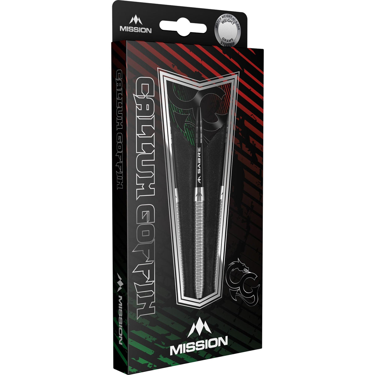 *Mission Callum Goffin Darts - Steel Tip - 90% - Micro Grip - view 6