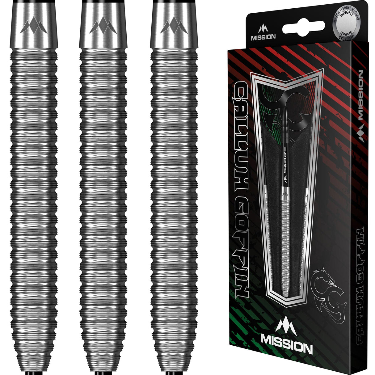 *Mission Callum Goffin Darts - Steel Tip - 90% - Micro Grip - view 3