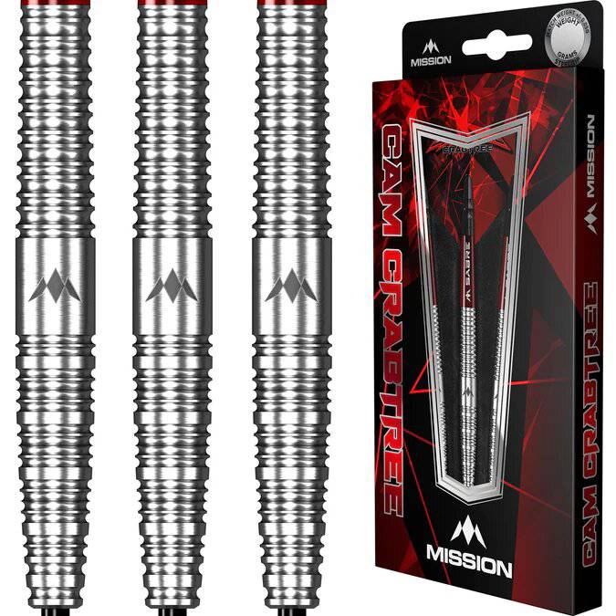 Mission Cam Crabtree Darts - Steel Tip - 95% - Natural - The Darts Shop