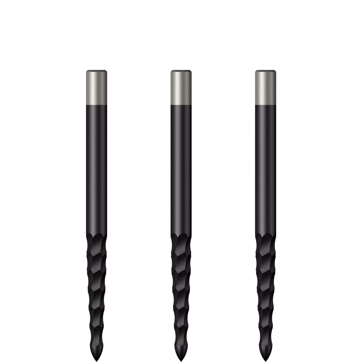 *Mission Lunar FS Dart Points - Spare Points - Rough Cut - Black - view 5