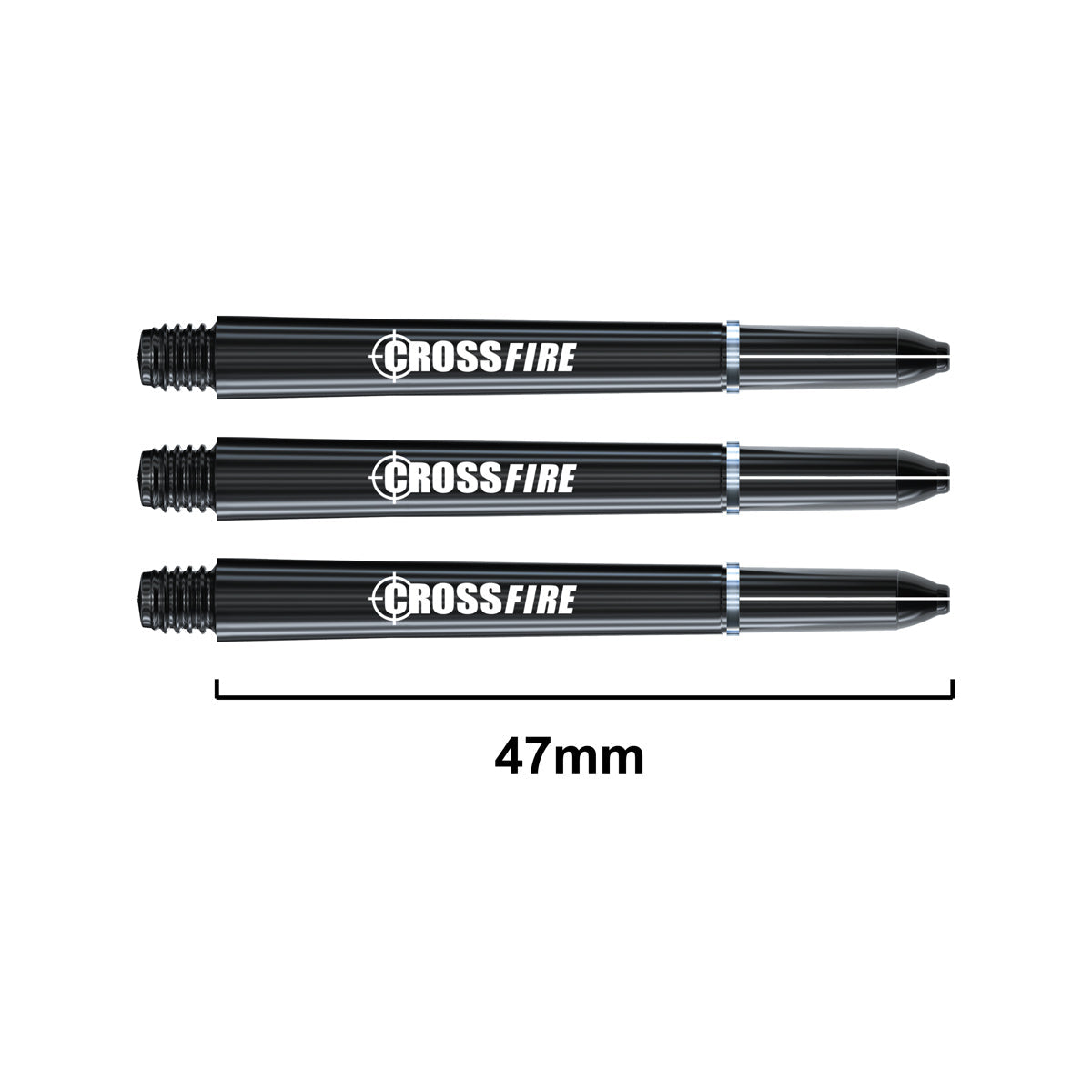 Carbon Fibre Crossfire Dart Stems by Red Dragon - view 5