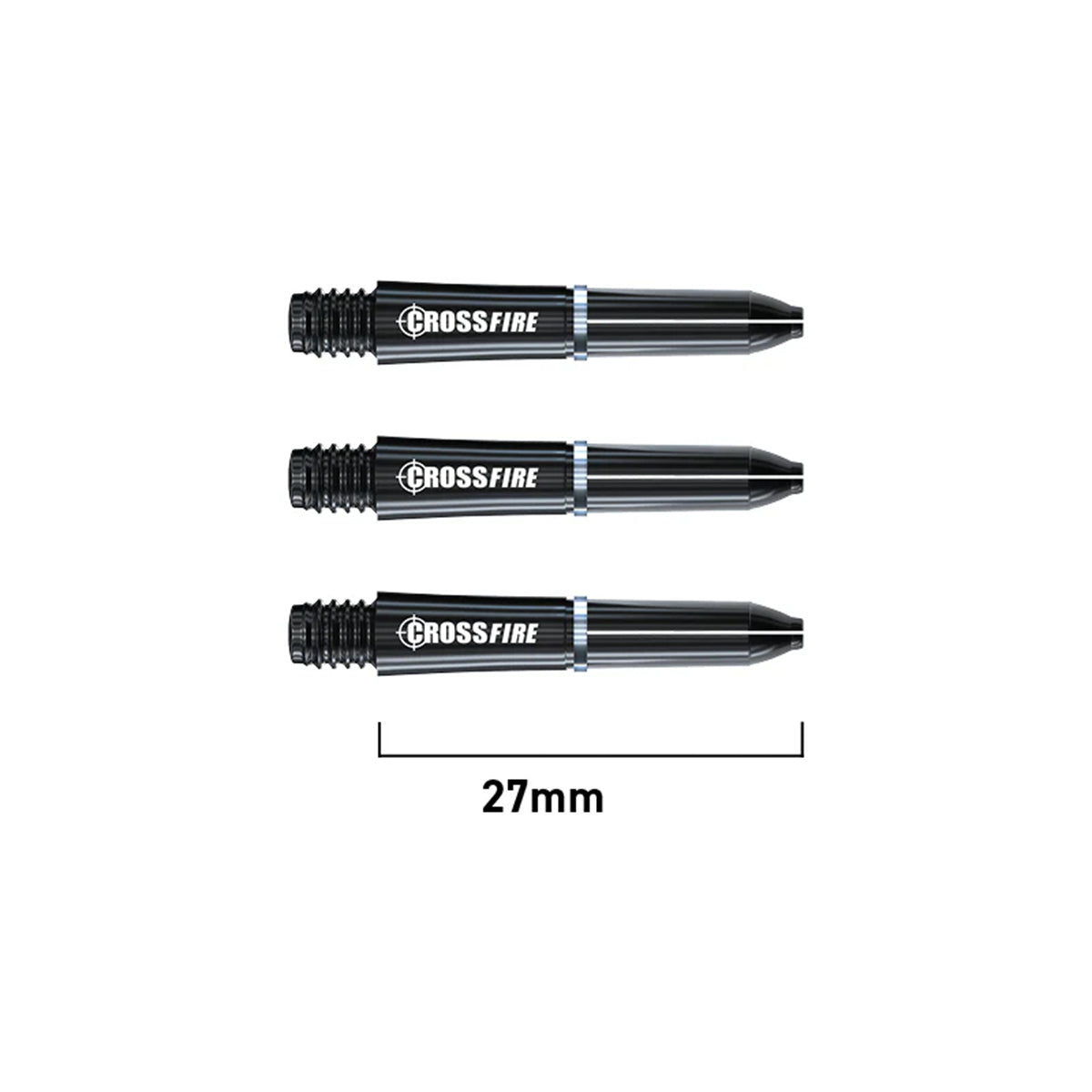 Carbon Fibre Crossfire Dart Stems by Red Dragon - view 2