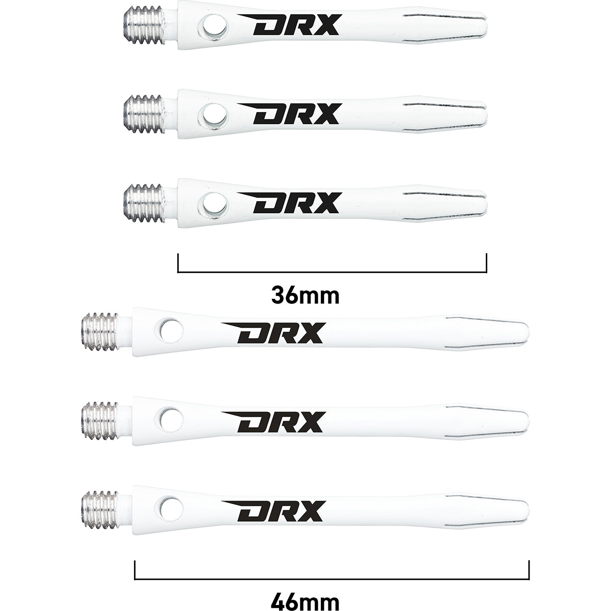 DRX Coated Aluminium Dart Stems by Red Dragon - view 3