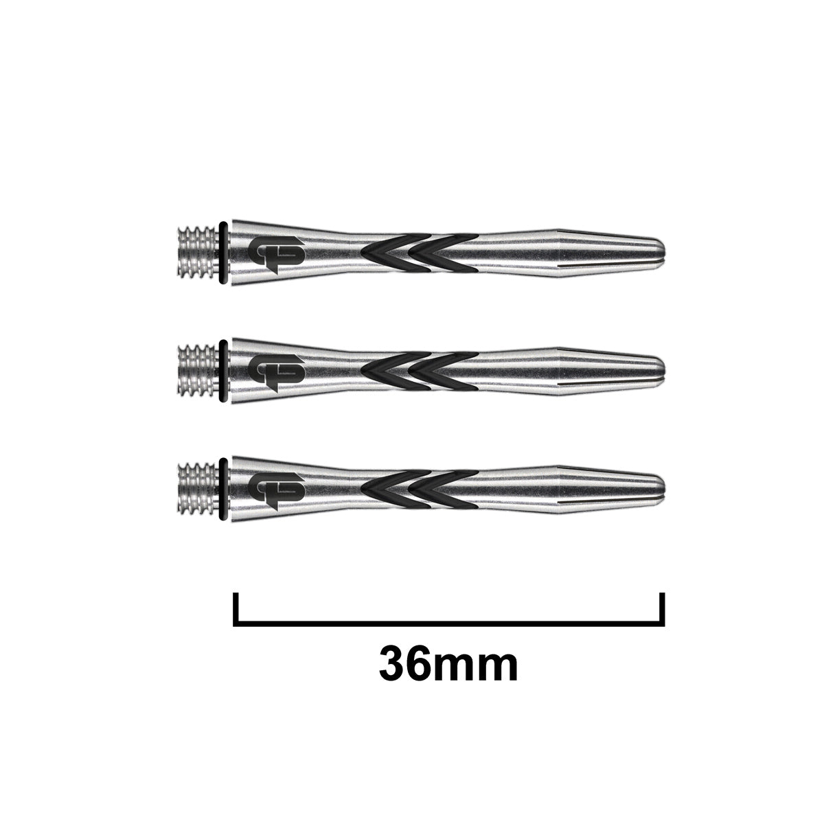 Gerwyn Price Iceman Aluminium V-Groove Dart Stems by Red Dragon - view 3
