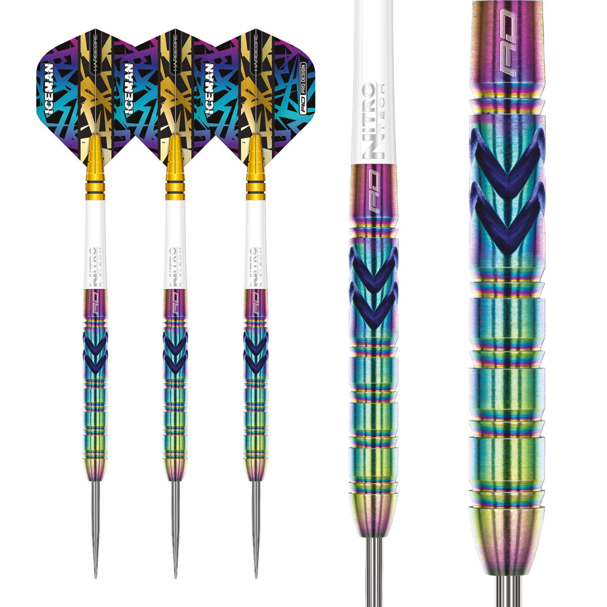 Gerwyn Price Ionic 90% Tungsten Steel Tip Darts by Red Dragon - view 4