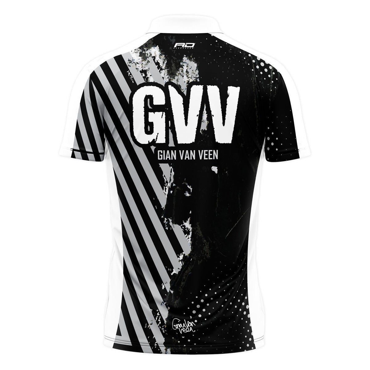 Red Dragon Gian van Veen 50 Years Limited Edition Dart Shirt - view 2