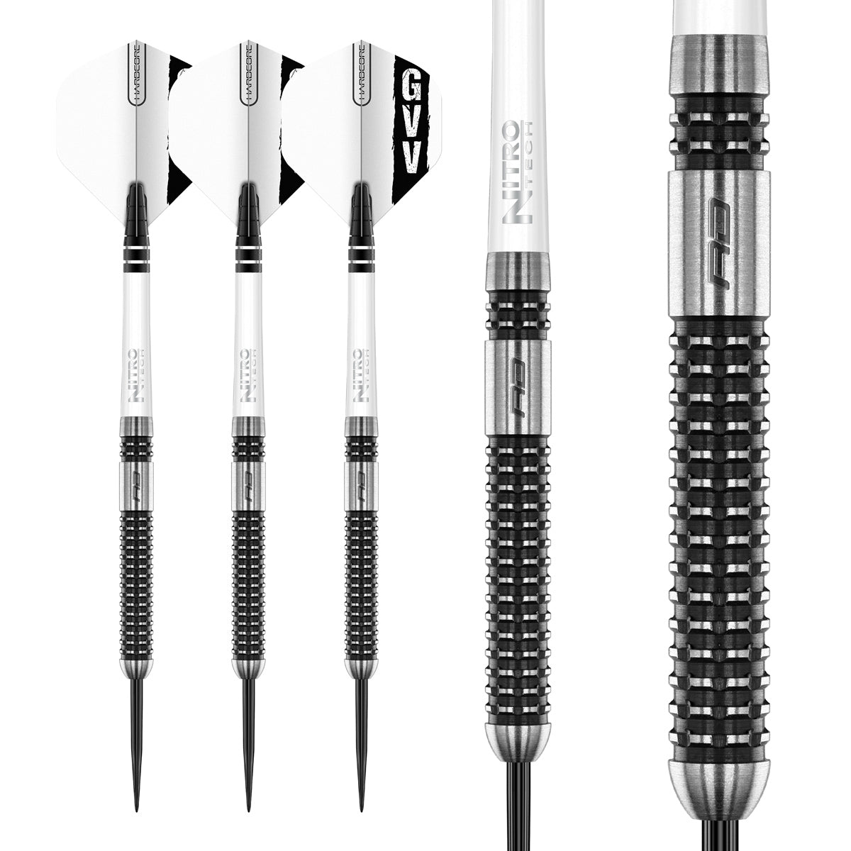 Gian van Veen Axis SE 90% Tungsten Steel Tip Darts by Red Dragon - view 4
