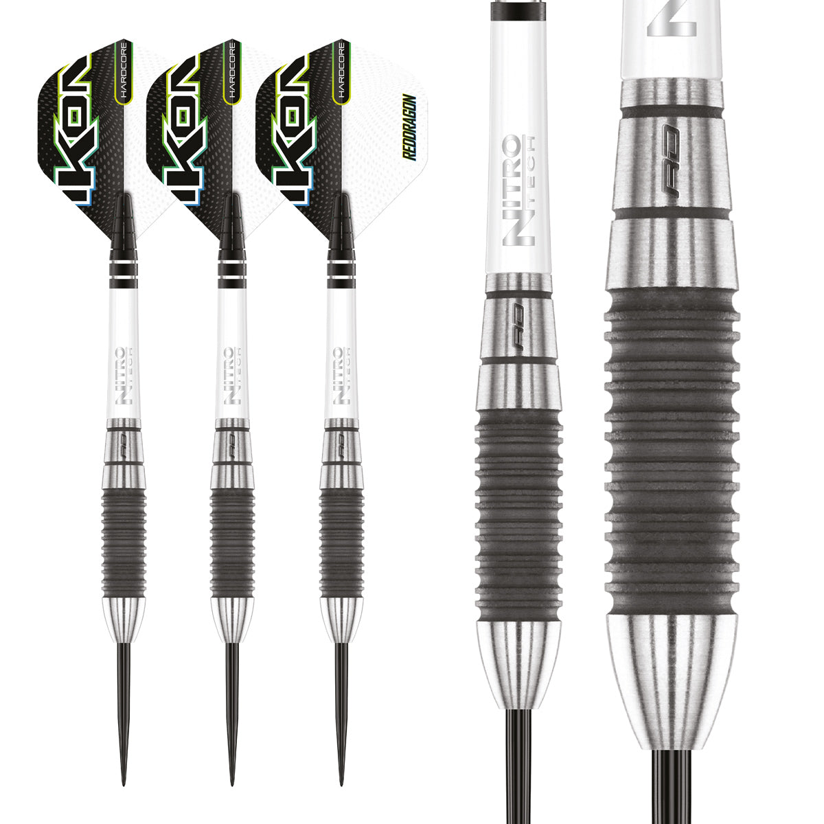 Ikon 1.2 85% Tungsten Steel Tip Darts by Red Dragon - view 4