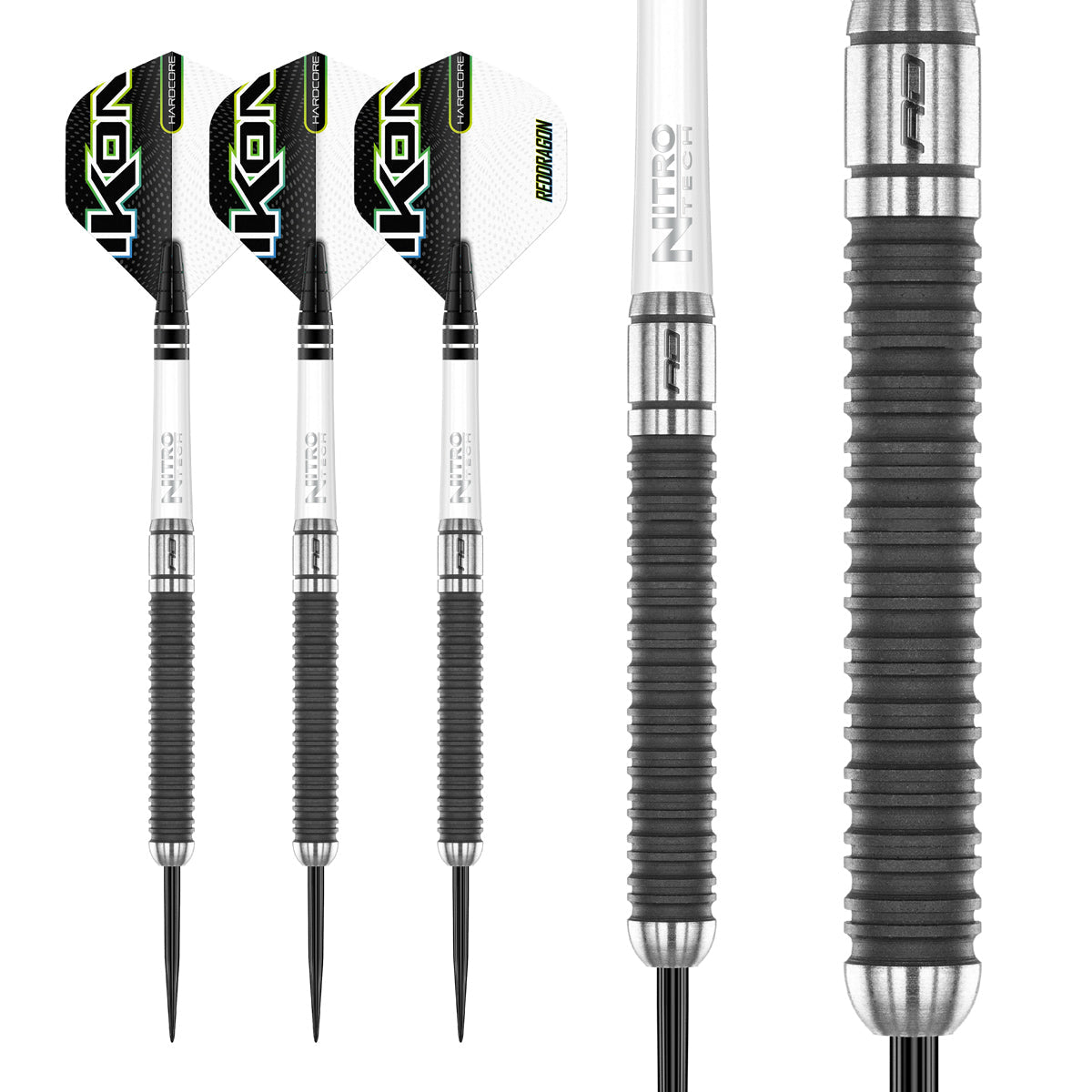 Ikon 1.4 85% Tungsten Steel Tip Darts by Red Dragon - view 4