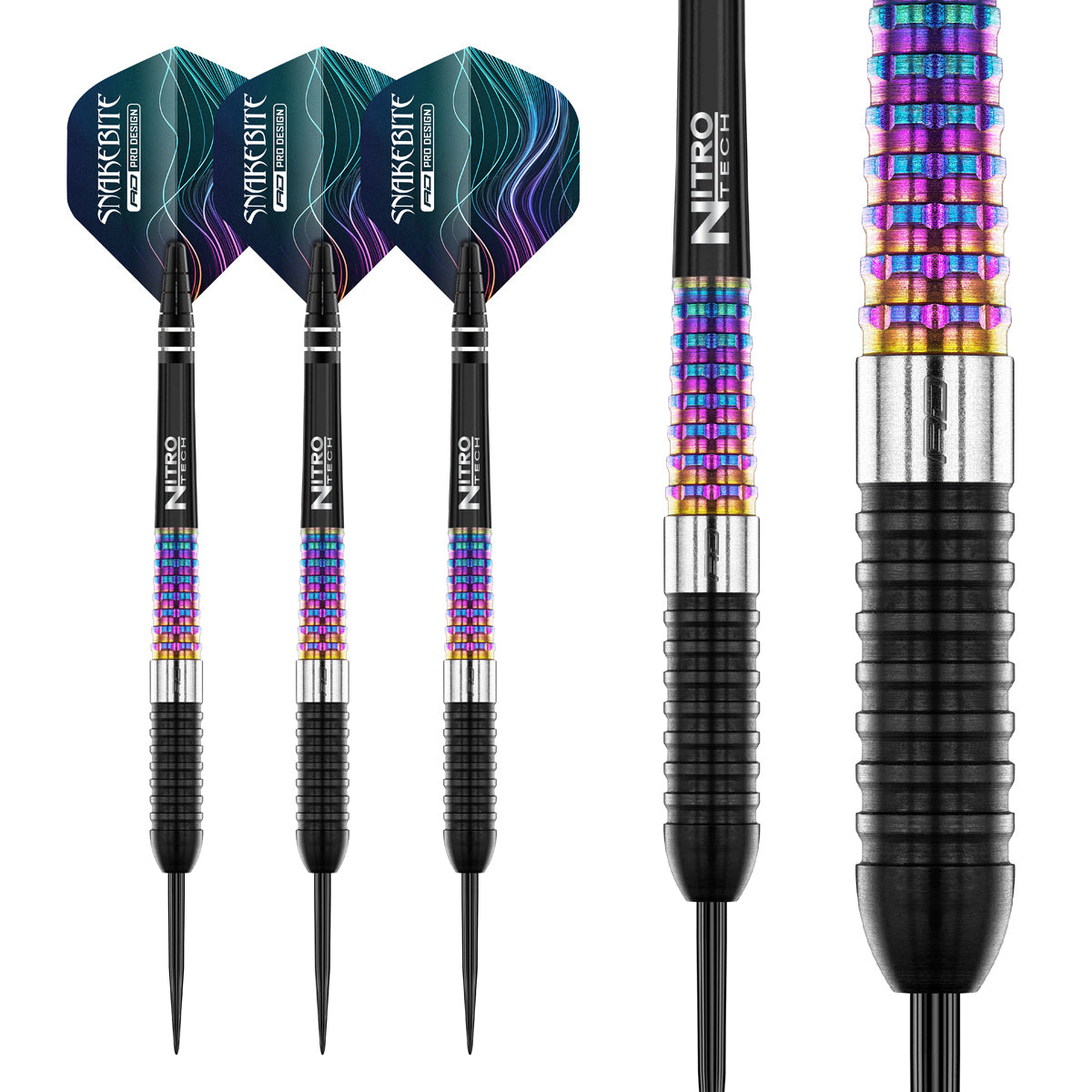 Red Dragon Peter Wright Corra 90% Tungsten Steel Tip Darts - view 5