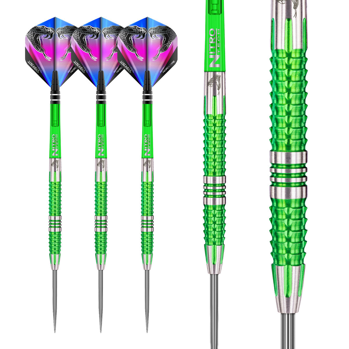 Peter Wright Mamba 2 90% Tungsten Steel Tip Darts by Red Dragon - view 4