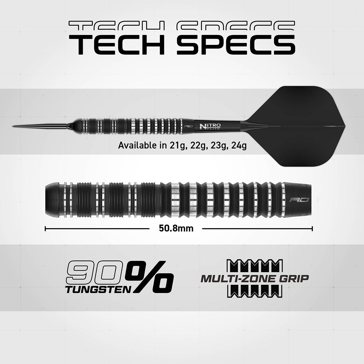 Red Dragon Sable Parallel Switch Point 90% Tungsten Steel Tip Darts - view 7