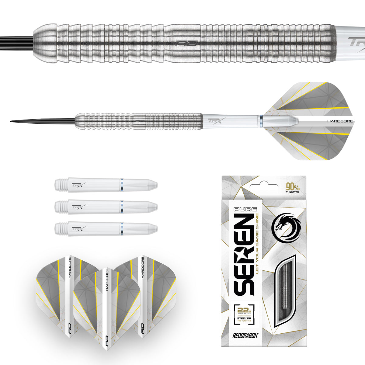 Red Dragon Seren 1 Pure 90% Tungsten Steel Tip Darts - view 4