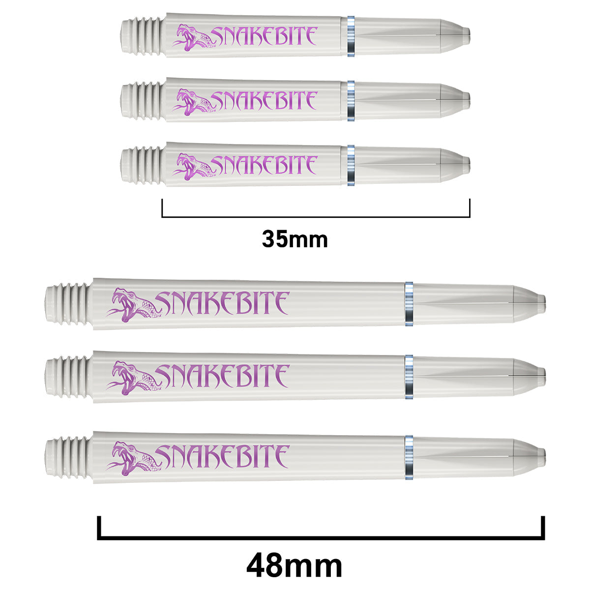 Snakebite Signature (Logo Polycarbonate) Dart Stems by Red Dragon - view 8