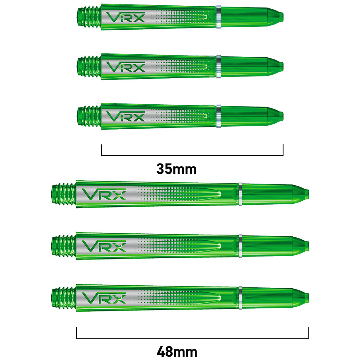 VRX Polycarbonate Dart Stems by Red Dragon - view 5