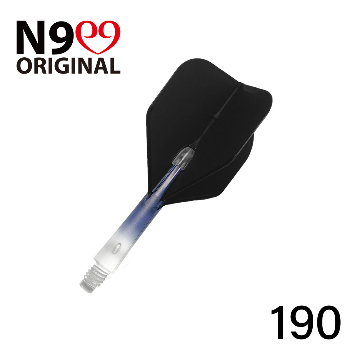 L-Style L-Shaft N9 Locked Straight Dart Shafts Clear Gradient - view 15