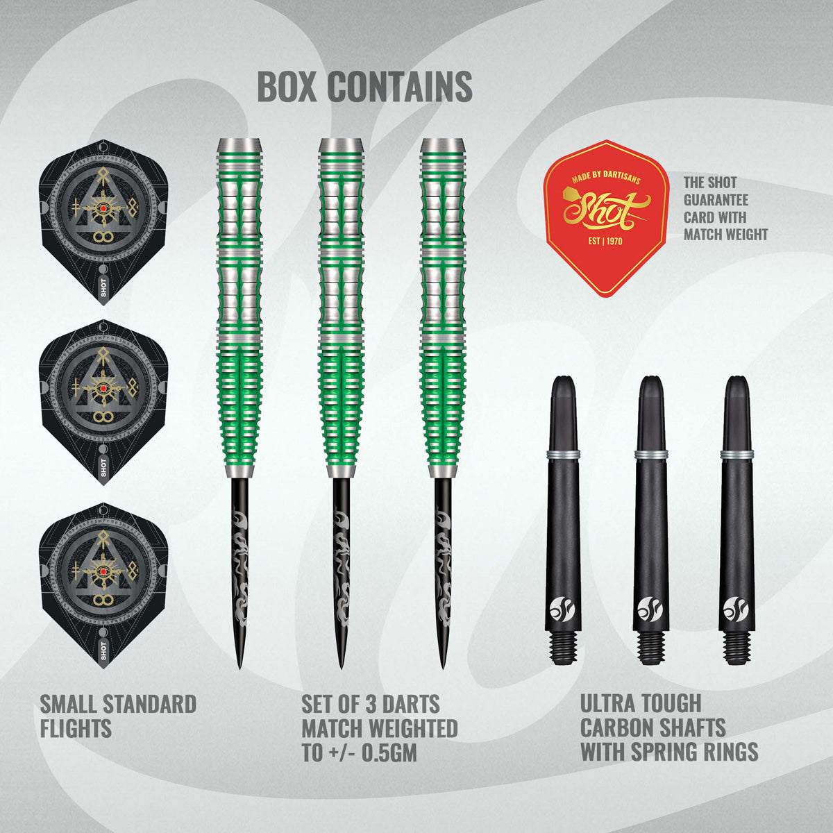 Shot Alchemy Mythril 90% Tungsten Steel Tip Darts - view 5