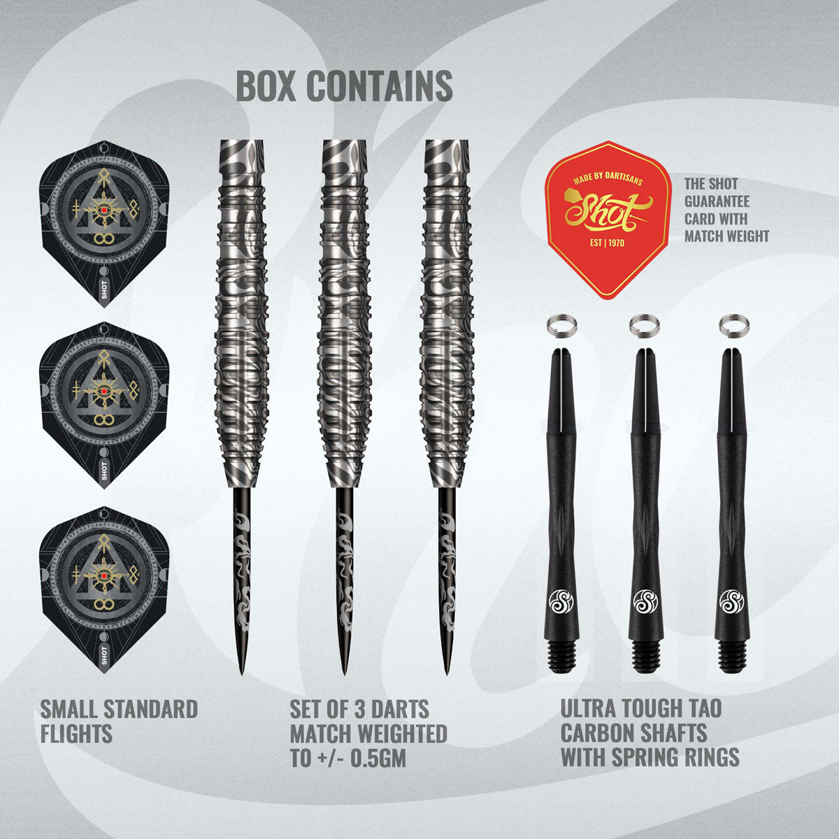 Shot Alchemy Runstel 90% Tungsten Steel Tip Darts - view 5