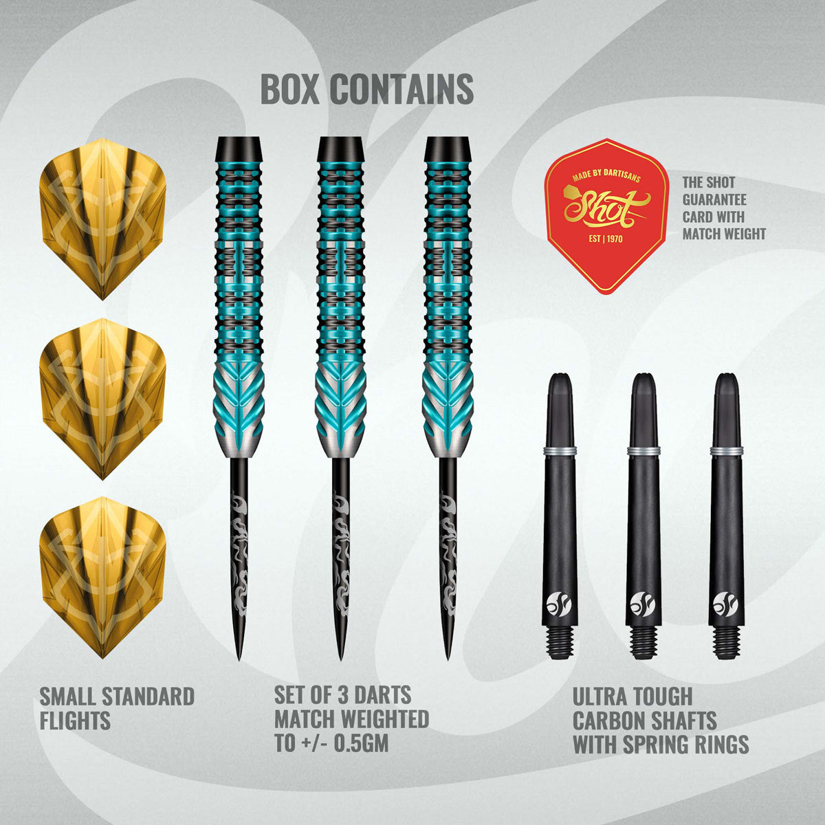 Shot Alchemy Volta 90% Tungsten Steel Tip Darts - view 5