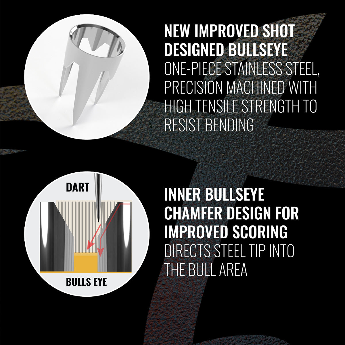 Bandit Bristle Dartboard by Shot - view 5