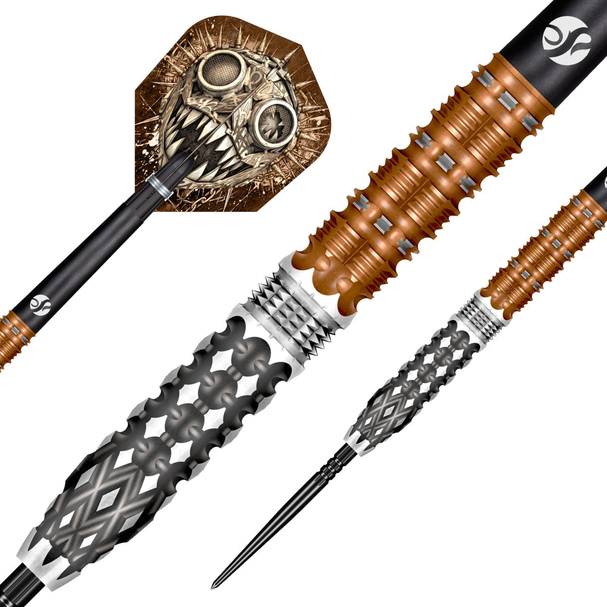 Shot Gnarly Gnasha Turbo Point 95% Tungsten Steel Tip Darts - view 2