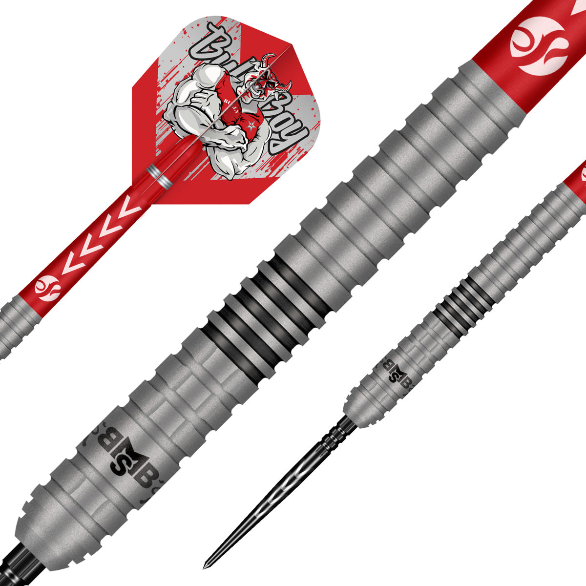 Shot Michael Smith Series II Turbo Point 90% Tungsten Steel Tip Darts - view 2