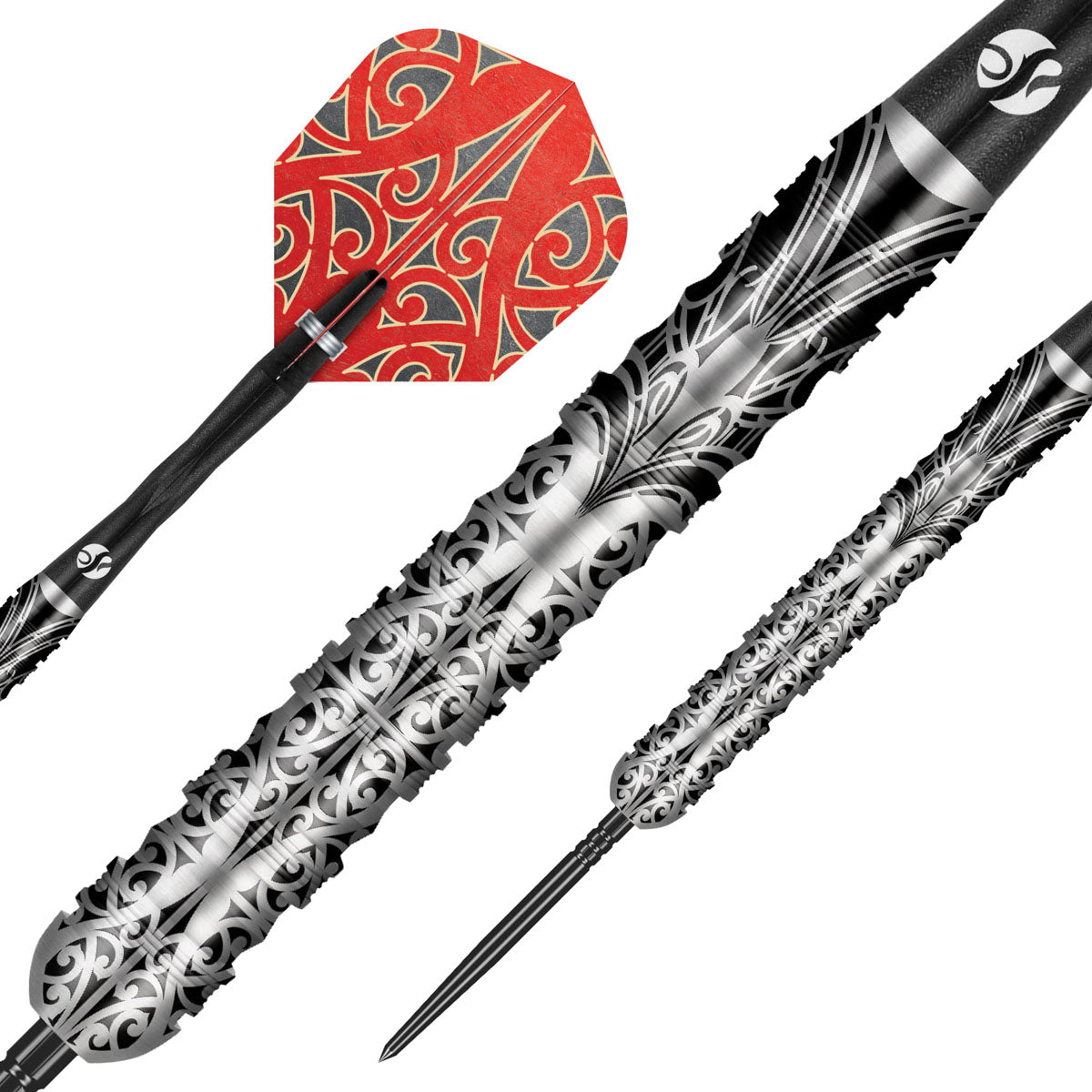 Shot Warrior Taiaha Turbo Point 90% Tungsten Steel Tip Darts