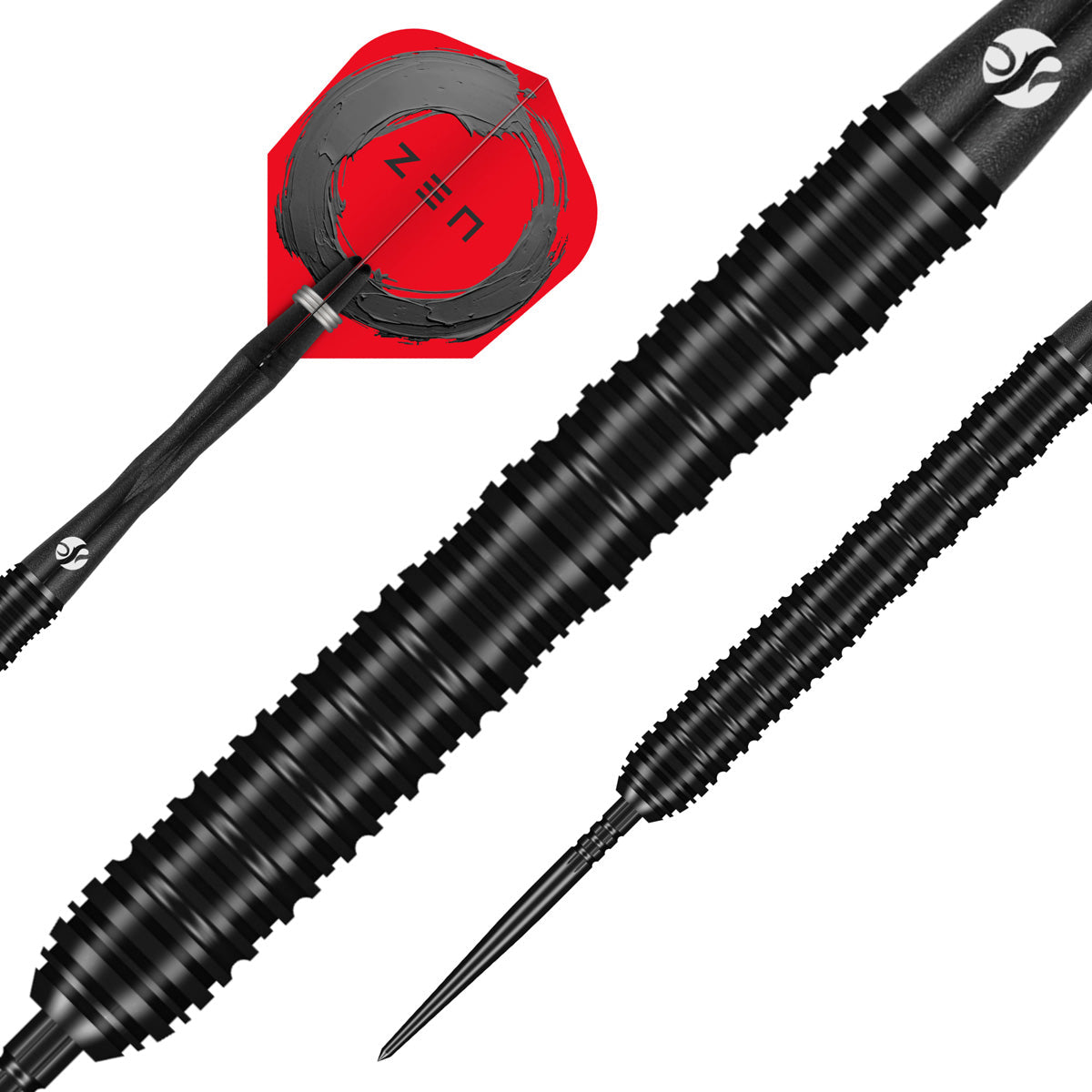 Shot Zen Straight Turbo Point 90% Tungsten Steel Tip Darts - view 2