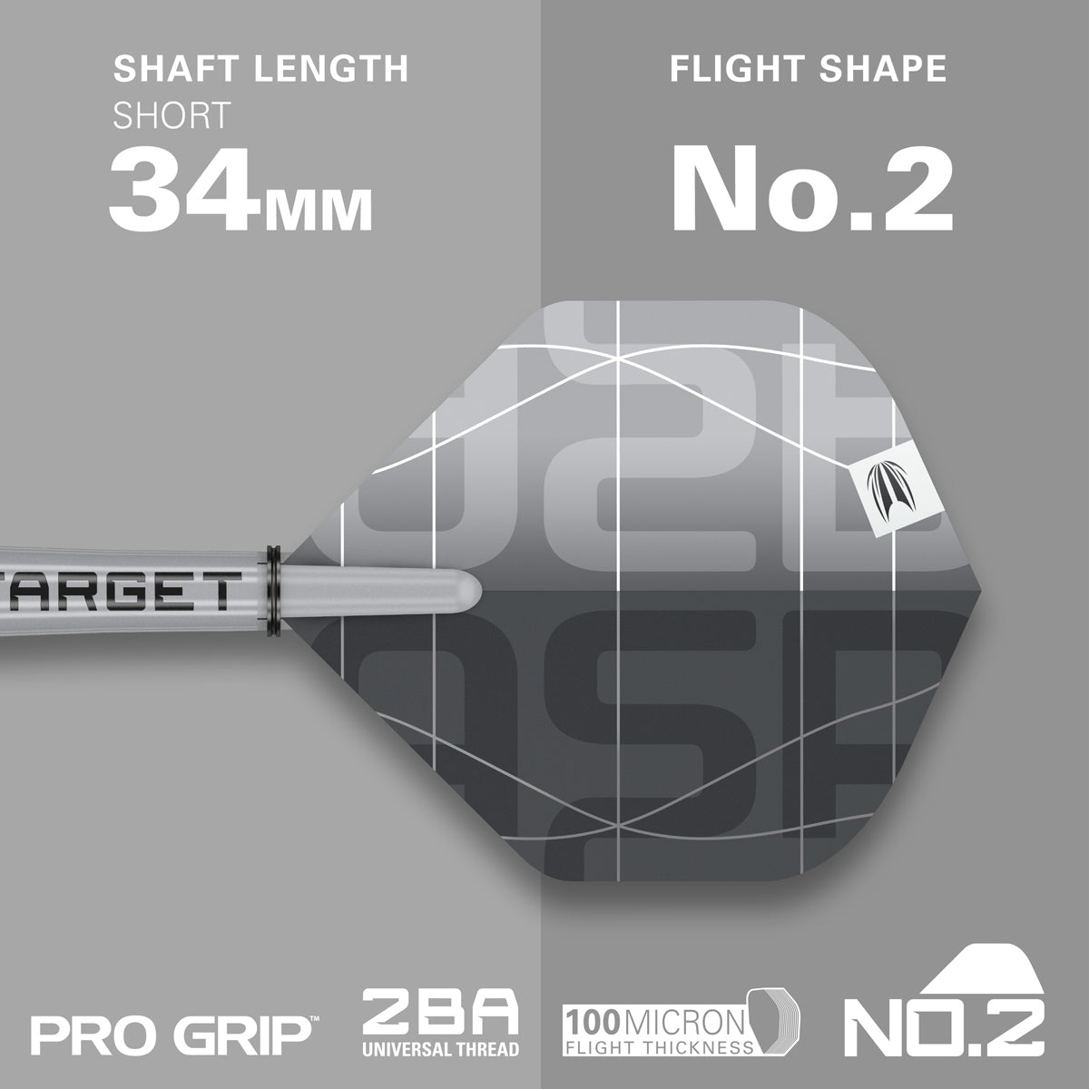 Aspinall X Echo 90% Tungsten Soft Tip Darts by Target - view 4