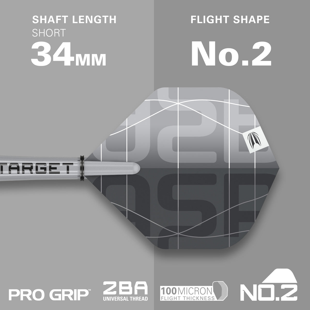 Aspinall x Echo 90% Tungsten SP Steel Tip Darts by Target - view 6