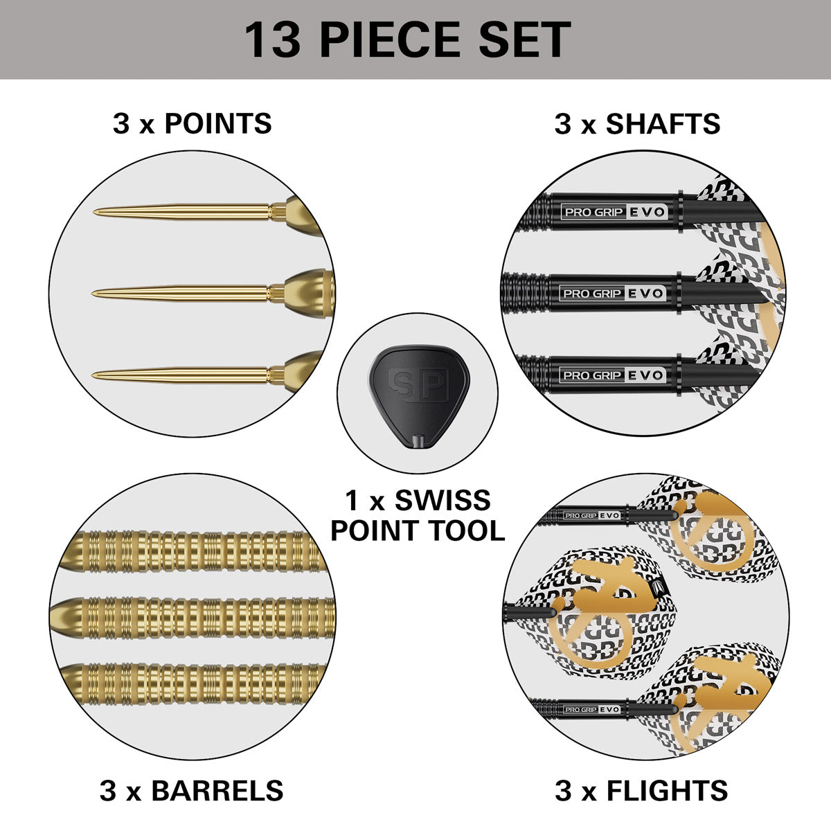Target Bolide Envy 04 90% Tungsten SP Steel Tip Darts - view 4