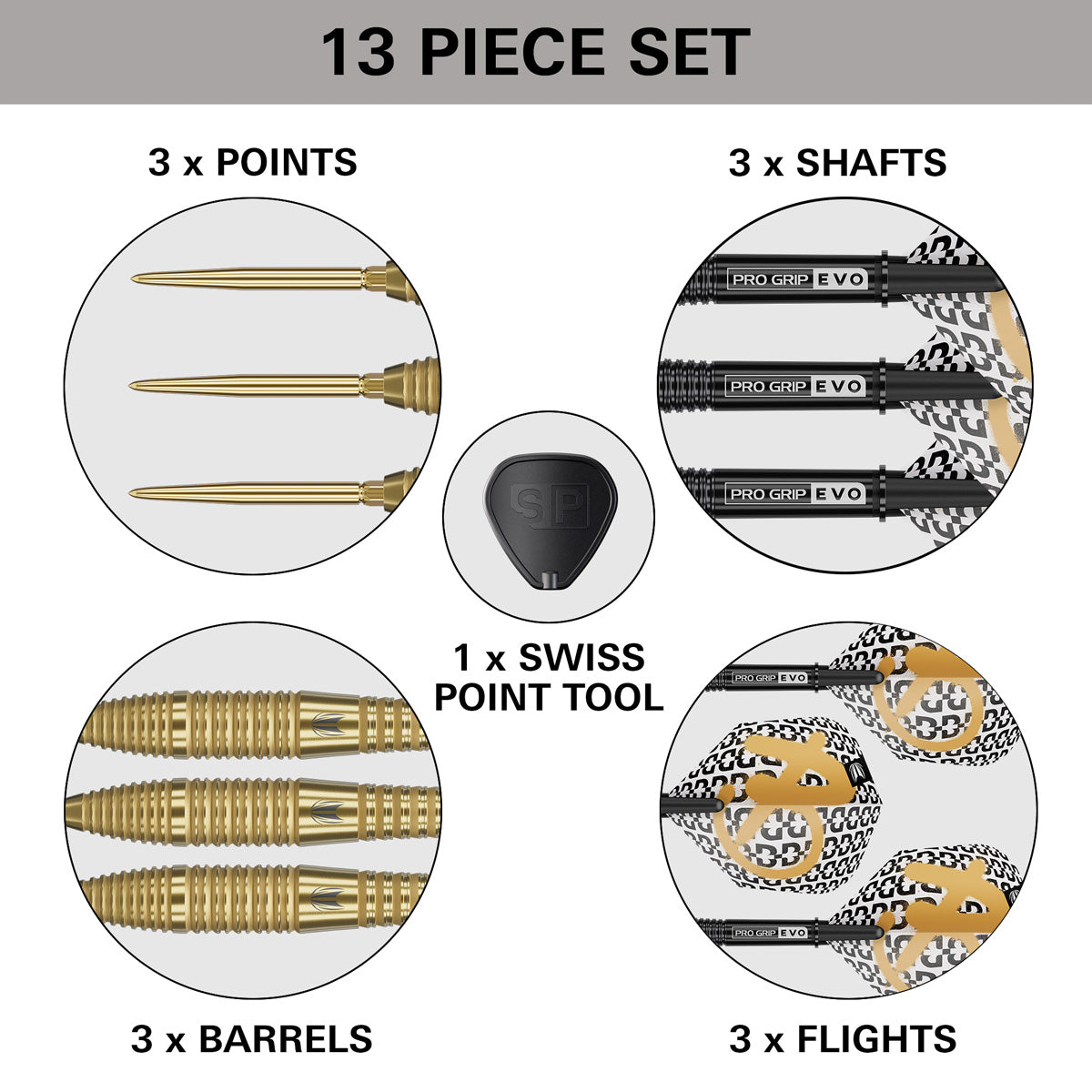 Target Bolide Envy 05 90% Tungsten SP Steel Tip Darts - view 4