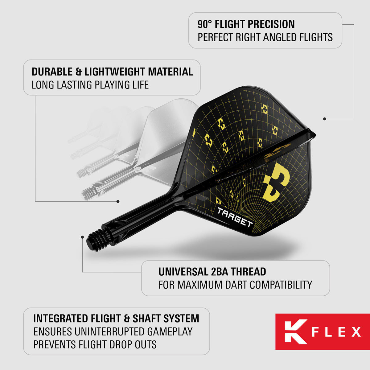Target K-Flex Bolide No2 Integrated Flights & Shafts - view 9