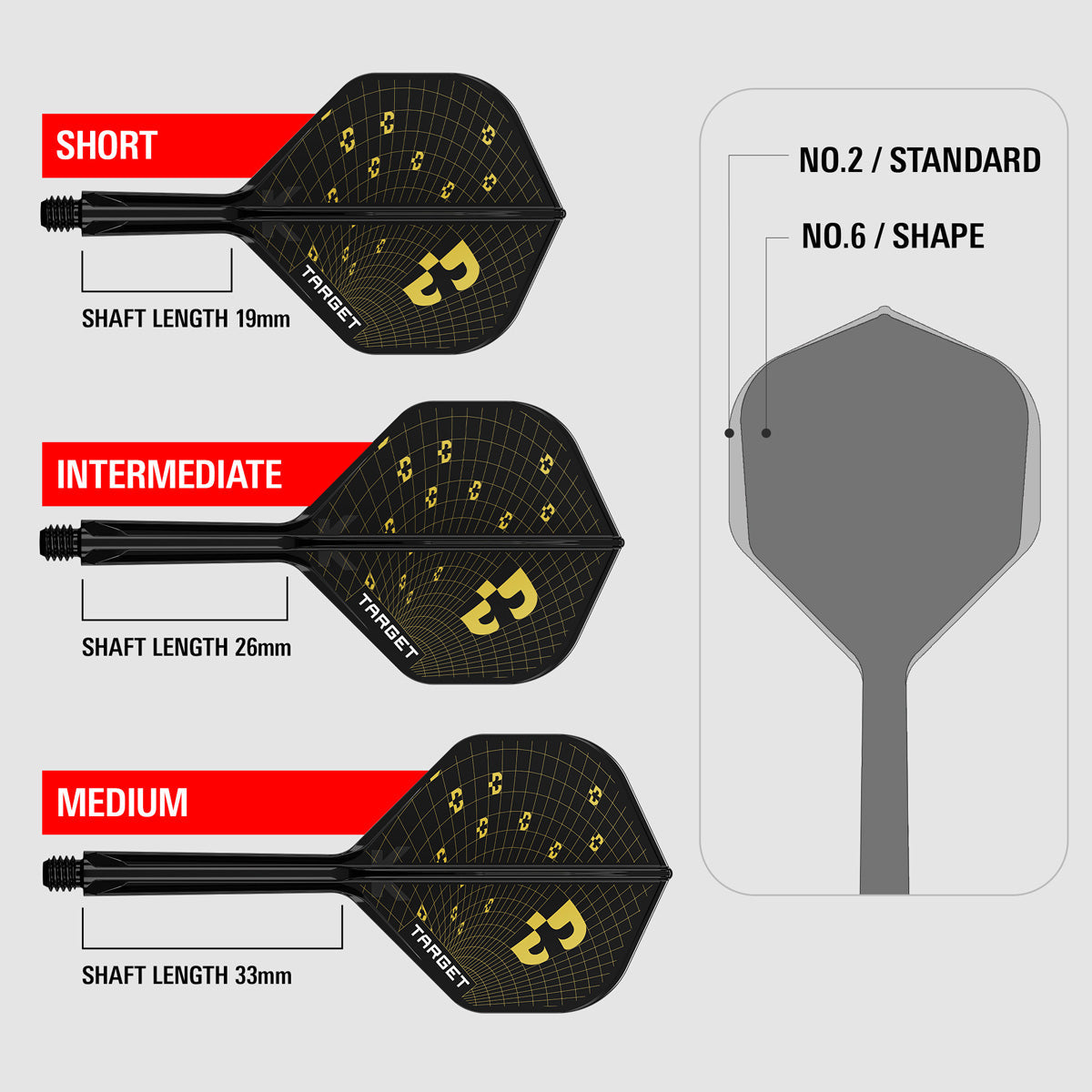 Target K-Flex Bolide No2 Integrated Flights & Shafts - view 6
