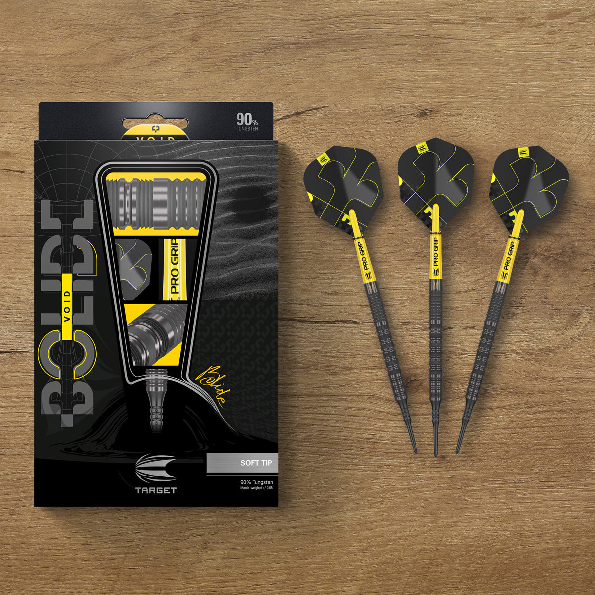 Bolide Void 10 90% Tungsten Soft Tip Darts by Target - view 7