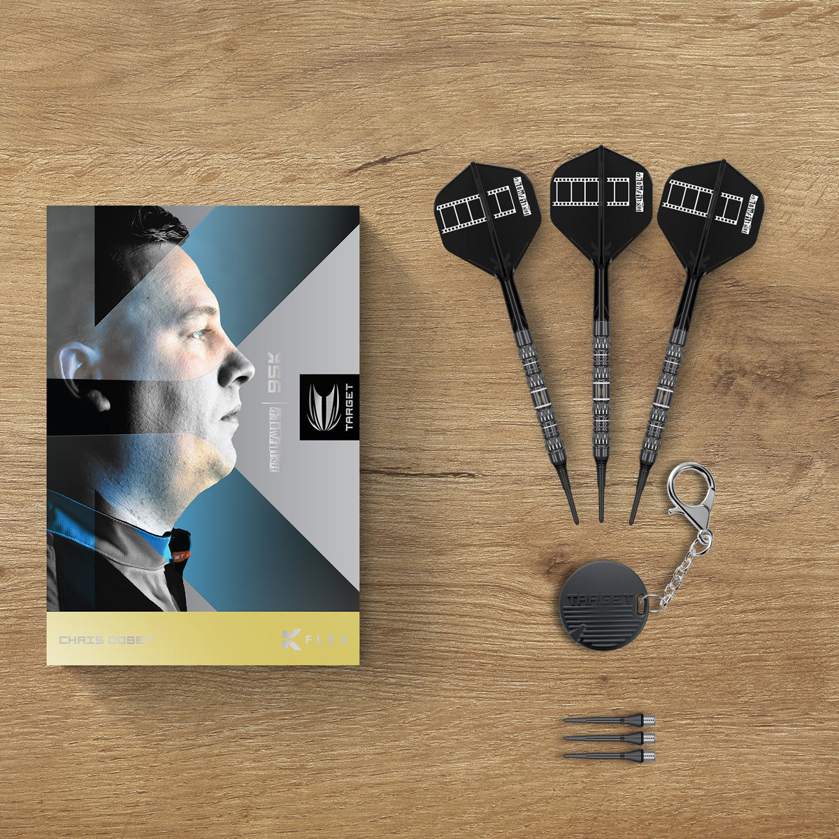 Target Chris Dobey 95K 95% Tungsten Soft Tip Darts - view 7